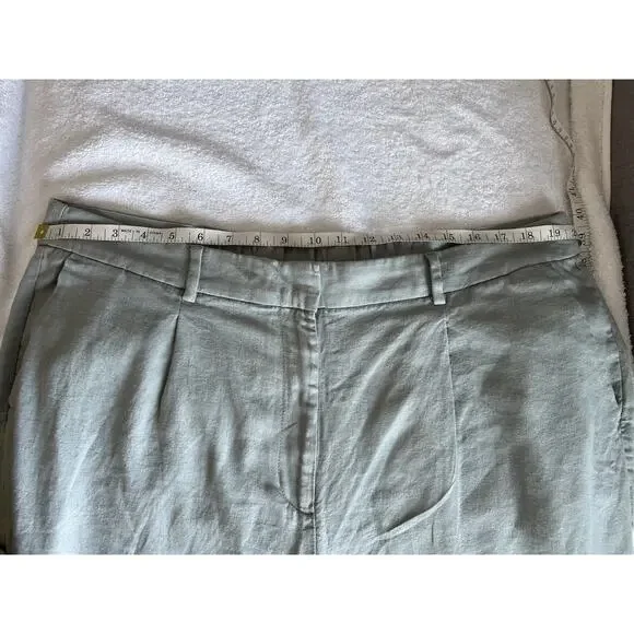 Old Navy Women's Wide Leg Pants - Light Gray - Picture 4 of 8